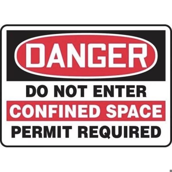 Accuform OSHA DANGER SAFETY SIGN DO NOT MCSP132VA MCSP132VA - main
